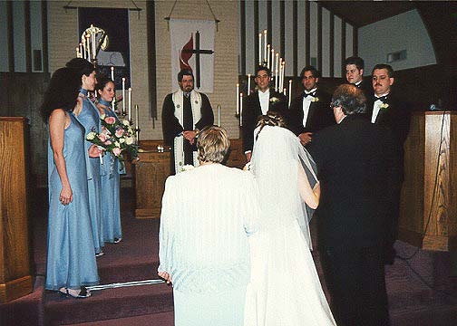 USA TX Dallas 1999MAR20 Wedding CHRISTNER Ceremony 007